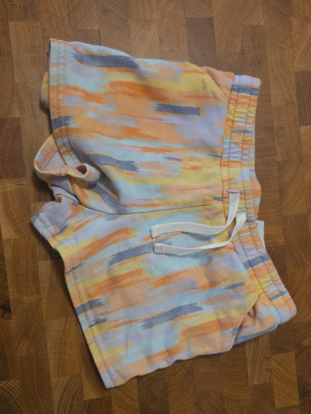 10/ $10 Carter's Pastel Tie-Dye Lounge Shorts - Peach, Yellow, Blue, Gray